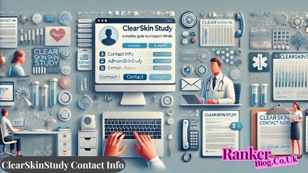 ClearSkinStudy Contact Info