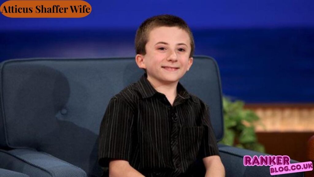 Atticus Shaffer Wife