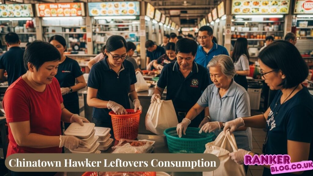 chinatown hawker leftovers consumption