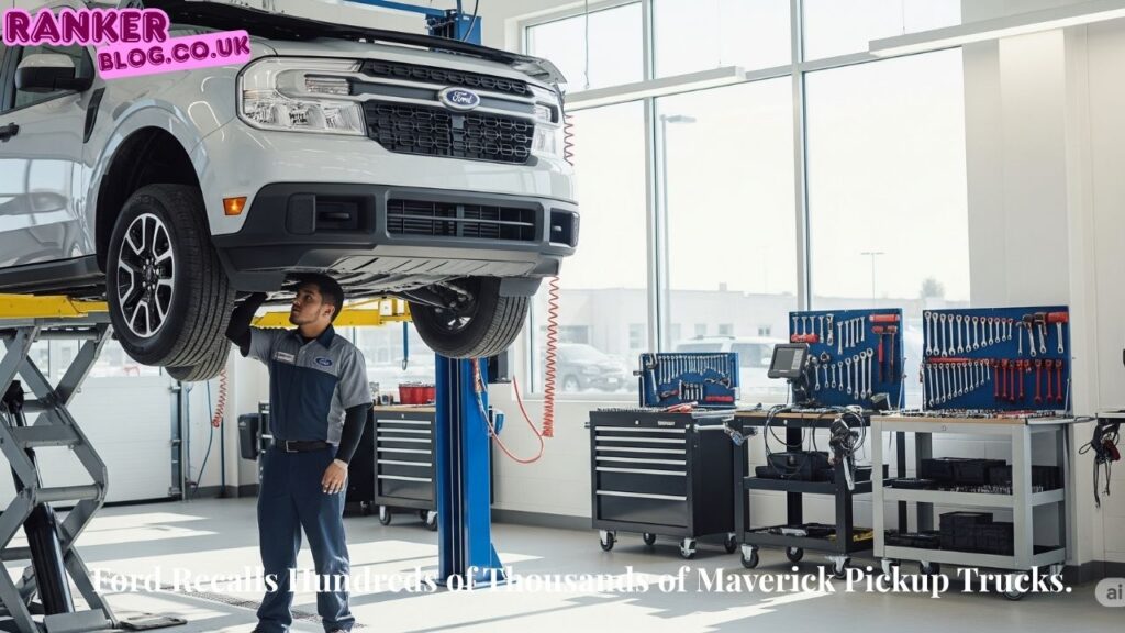Ford Recalls Hundreds of Thousands of Maverick Pickup Trucks
