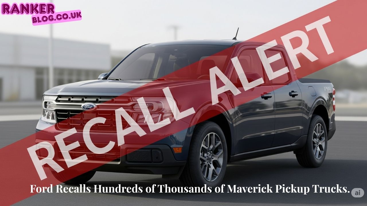 Ford Recalls Hundreds of Thousands of Maverick Pickup Trucks. – Safety Alert