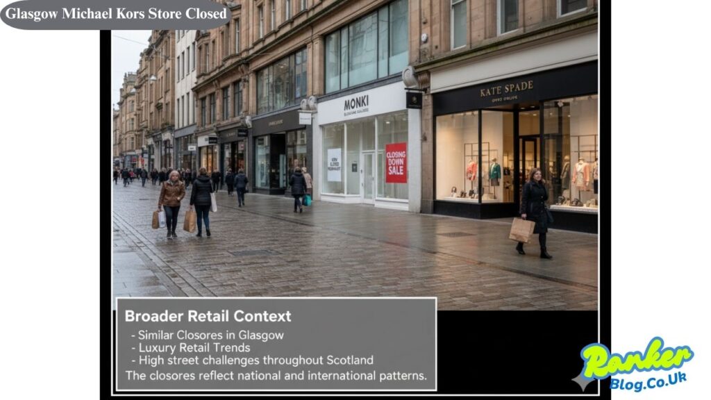 Glasgow Michael Kors Store Closed
