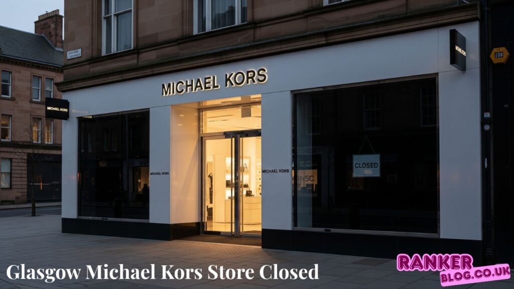 Glasgow Michael Kors Store Closed
