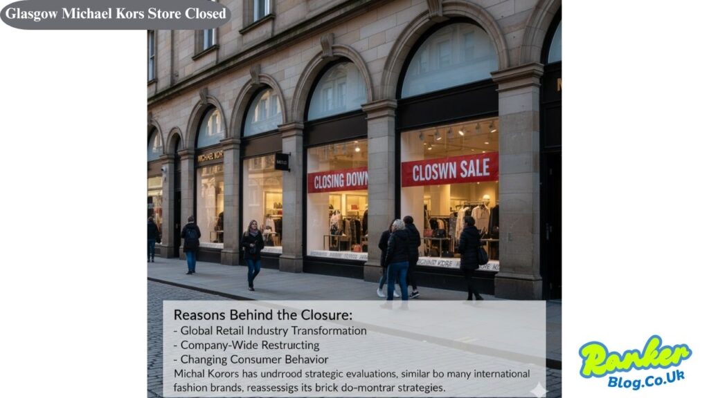 Glasgow Michael Kors Store Closed