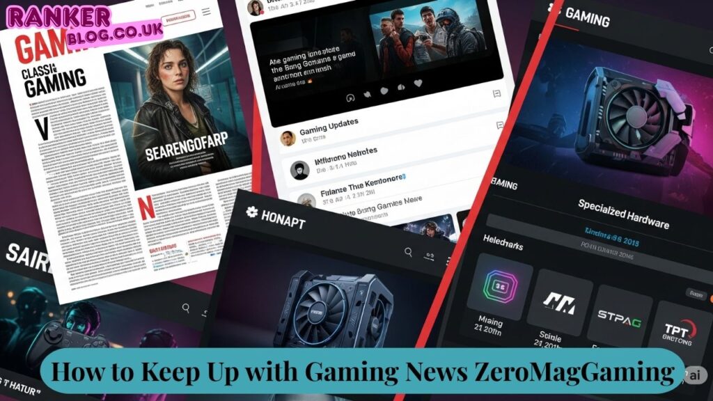 How to Keep Up with Gaming News ZeroMagGaming