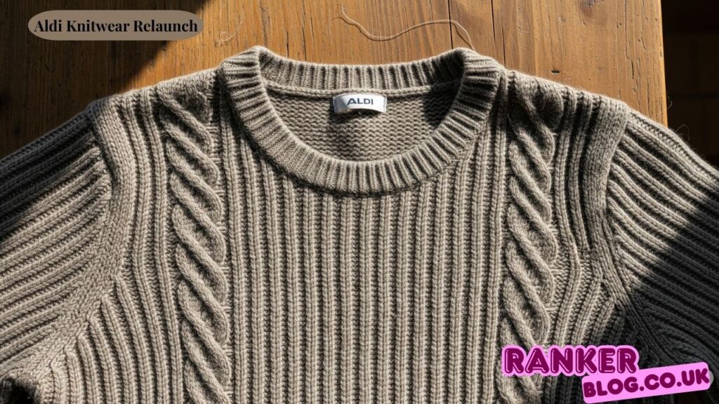 Aldi Knitwear Relaunch