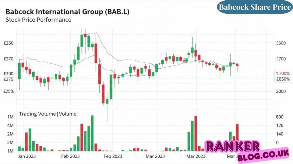 Babcock Share Price