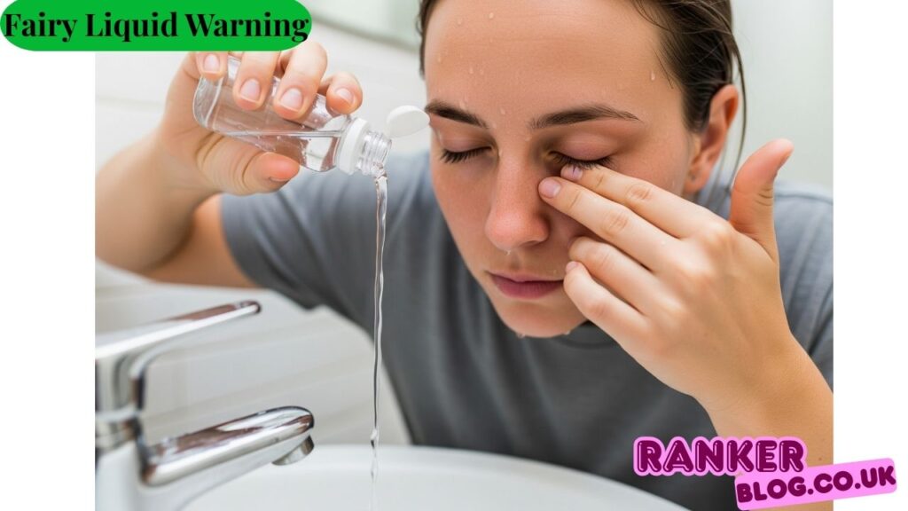 Fairy Liquid Warning