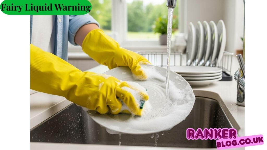 Fairy Liquid Warning