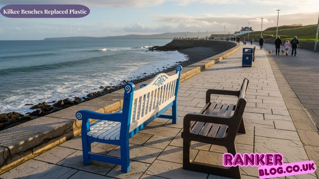 Kilkee Benches Replaced Plastic