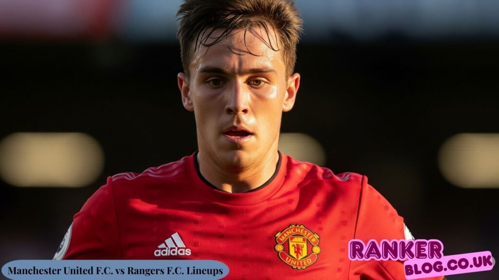 Manchester United F.C. vs Rangers F.C. Lineups