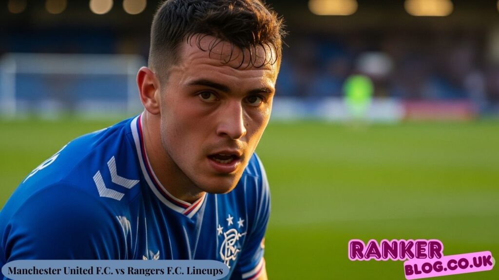 Manchester United F.C. vs Rangers F.C. Lineups