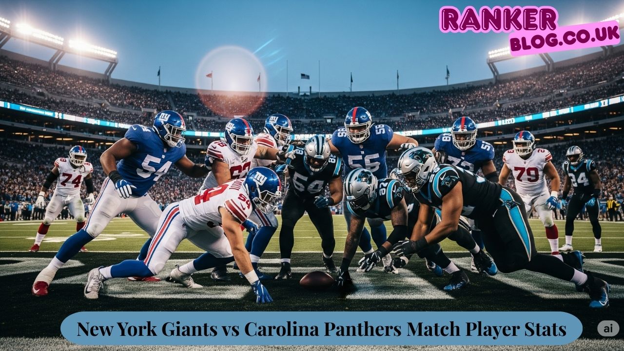 New York Giants vs Carolina Panthers Match Player Stats: Giants vs Panthers 2024 Complete Analysis