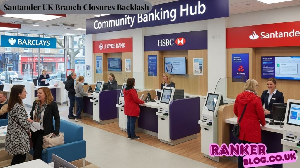 Santander UK Branch Closures Backlash