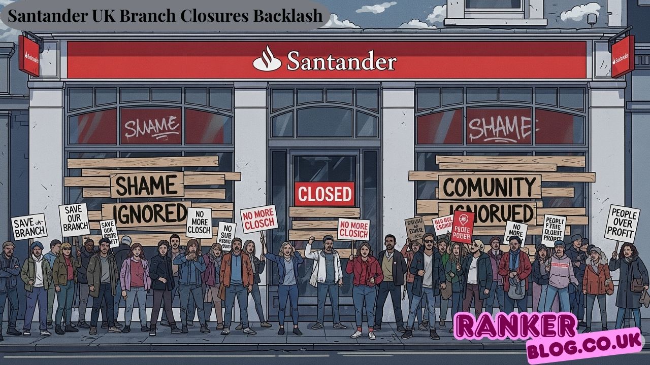 Santander UK Branch Closures Backlash A Comprehensive Analysis of Network Transformation