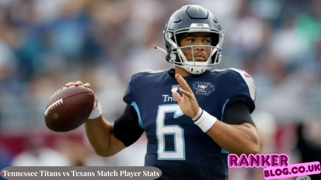 Tennessee Titans vs Texans Match Player Stats