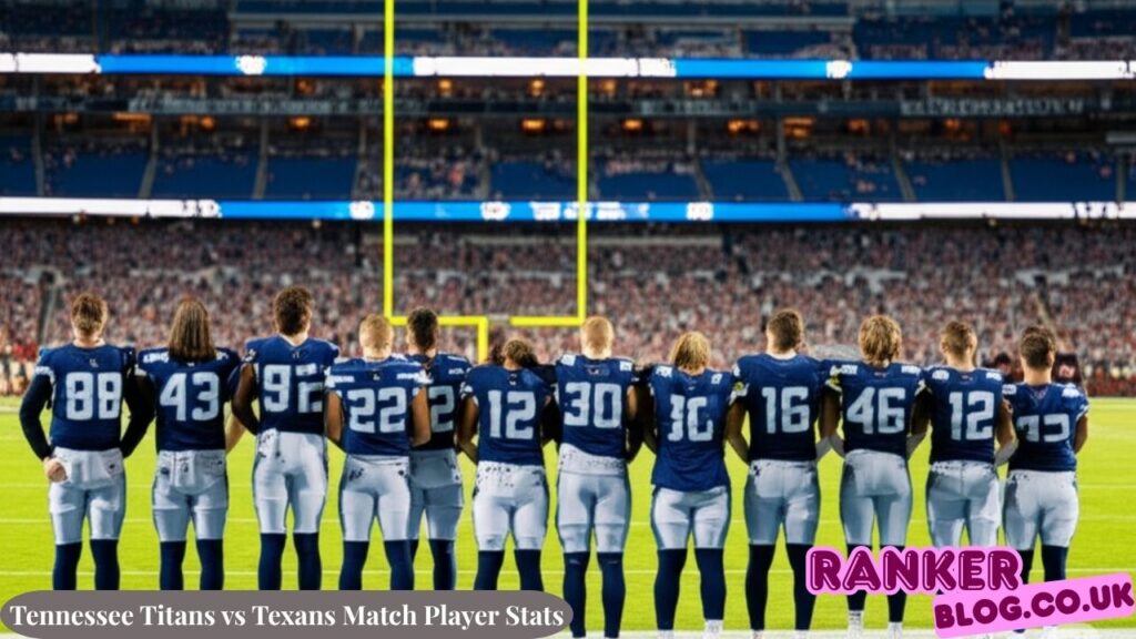 Tennessee Titans vs Texans Match Player Stats
