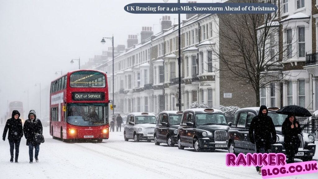 UK Bracing for a 411-Mile Snowstorm Ahead of Christmas