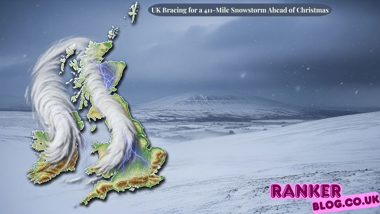 UK Bracing for a 411-Mile Snowstorm Ahead of Christmas