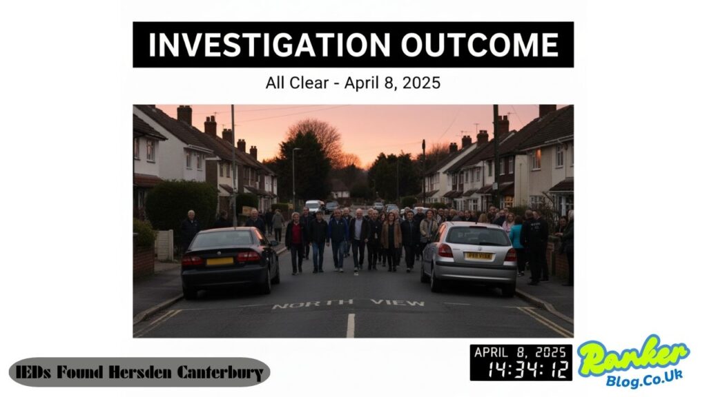 IEDs Found Hersden Canterbury