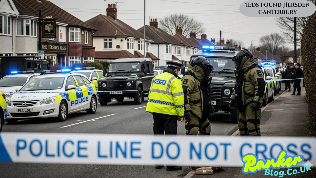 IEDs Found Hersden Canterbury Major Security Response and Arrests