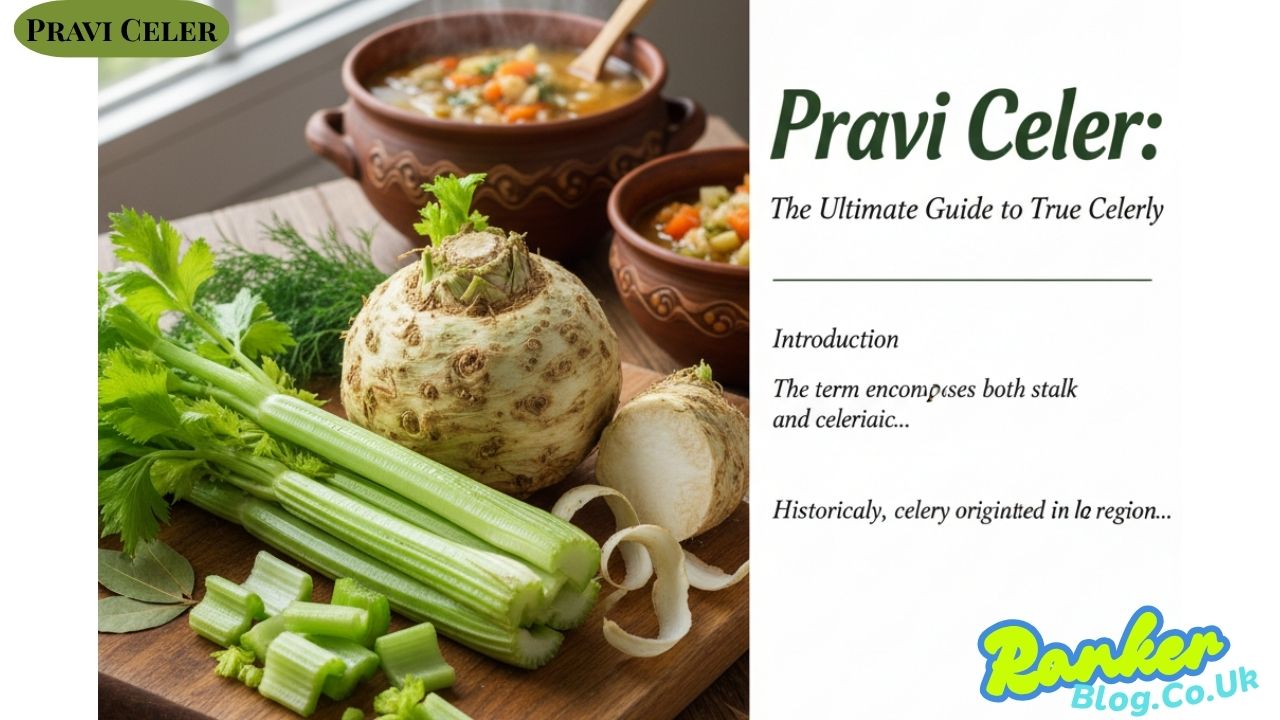 Pravi Celer The Ultimate Guide to True Celery