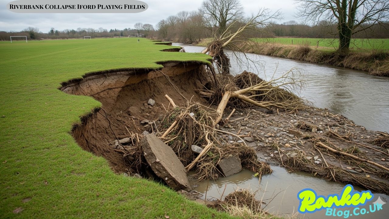 Riverbank Collapse Iford Playing Fields A Local Environmental Incident