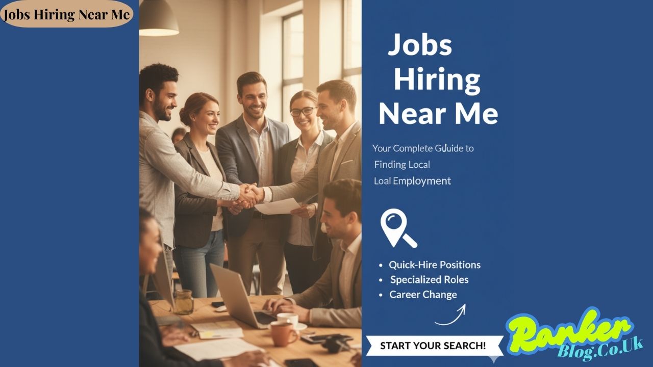 Jobs Hiring Near Me Your Complete Guide to Finding Local Employment