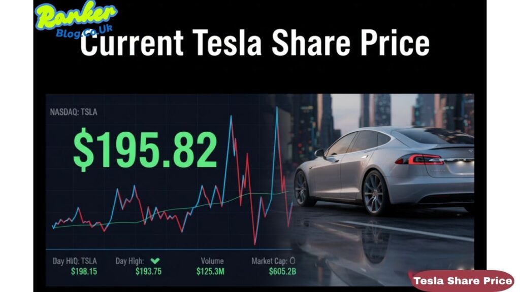 Tesla Share Price