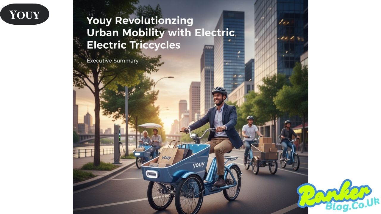 Youy Revolutionizing Urban Mobility with Electric Tricycles