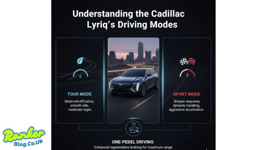 Do the Driving Modes in Cadillac Lyriq Offer Different Ranges or Battery Usages?