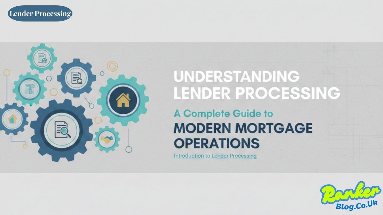 Understanding Lender Processing A Complete Guide to Modern Mortgage Operations