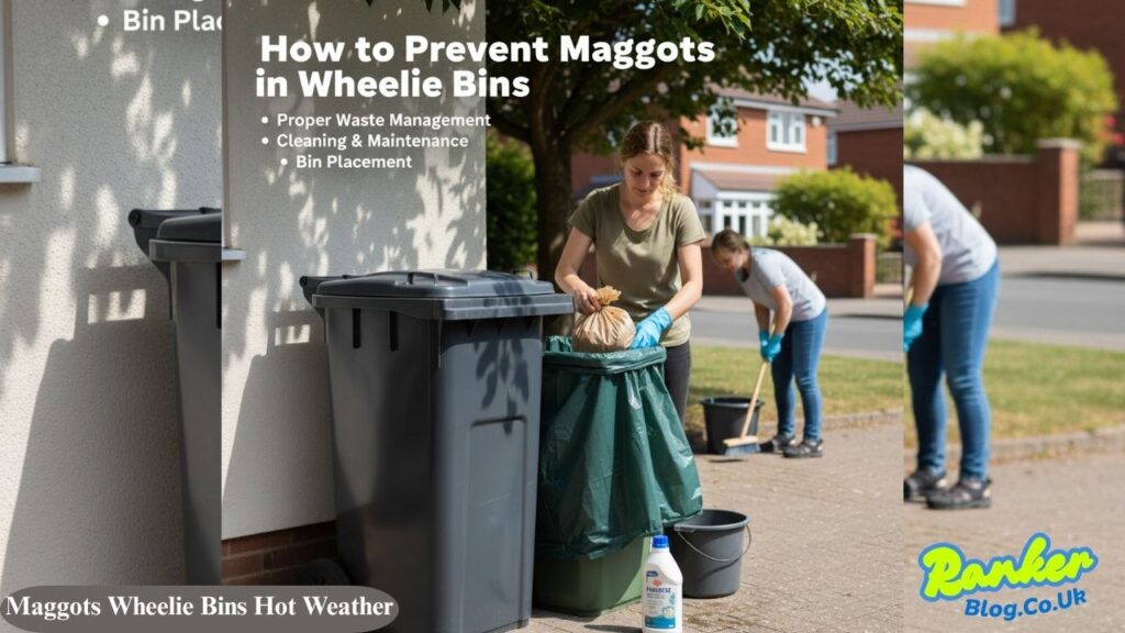 Maggots Wheelie Bins Hot Weather