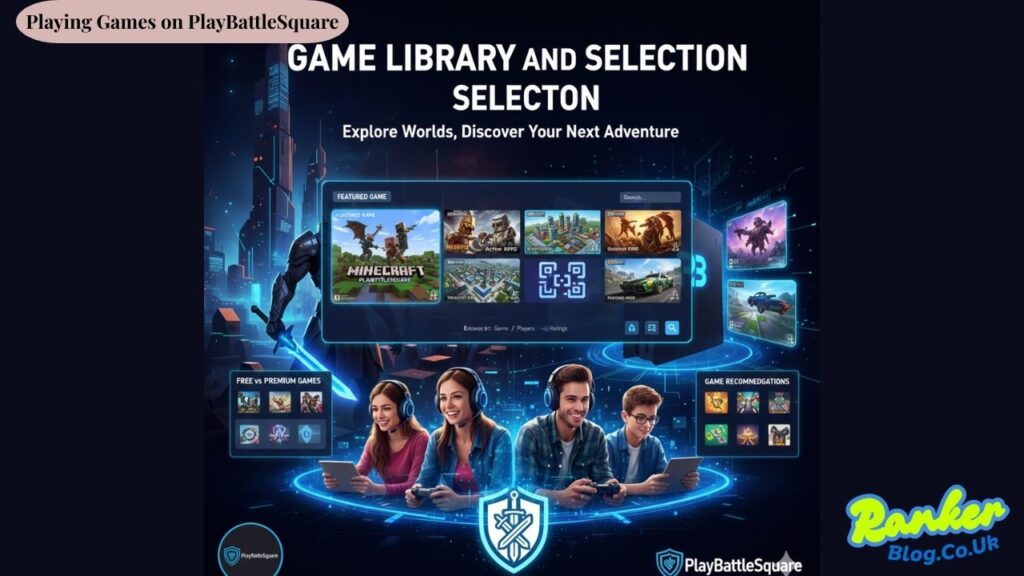 Playing Games on PlayBattleSquare