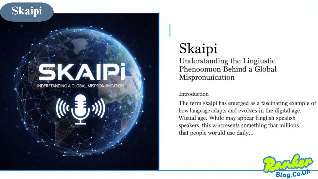 Skaipi Understanding the Linguistic Phenomenon Behind a Global Mispronunciation