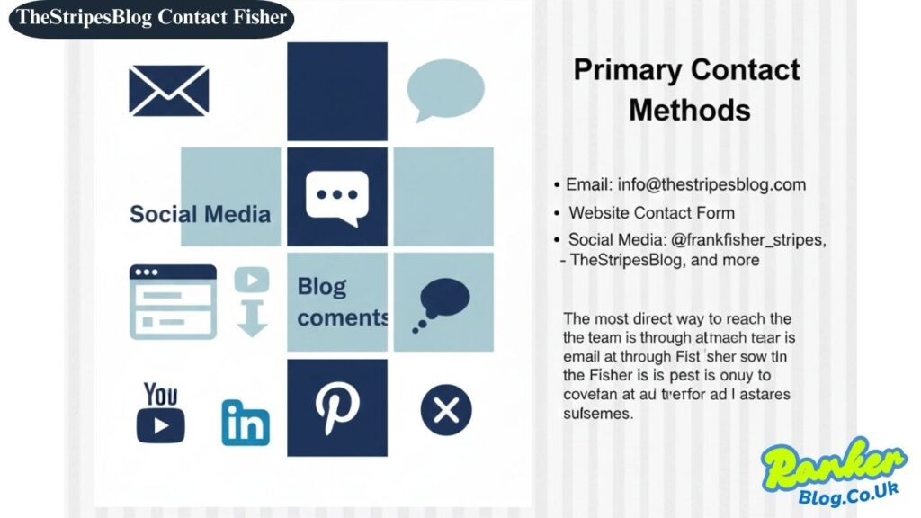 TheStripesBlog Contact Fisher