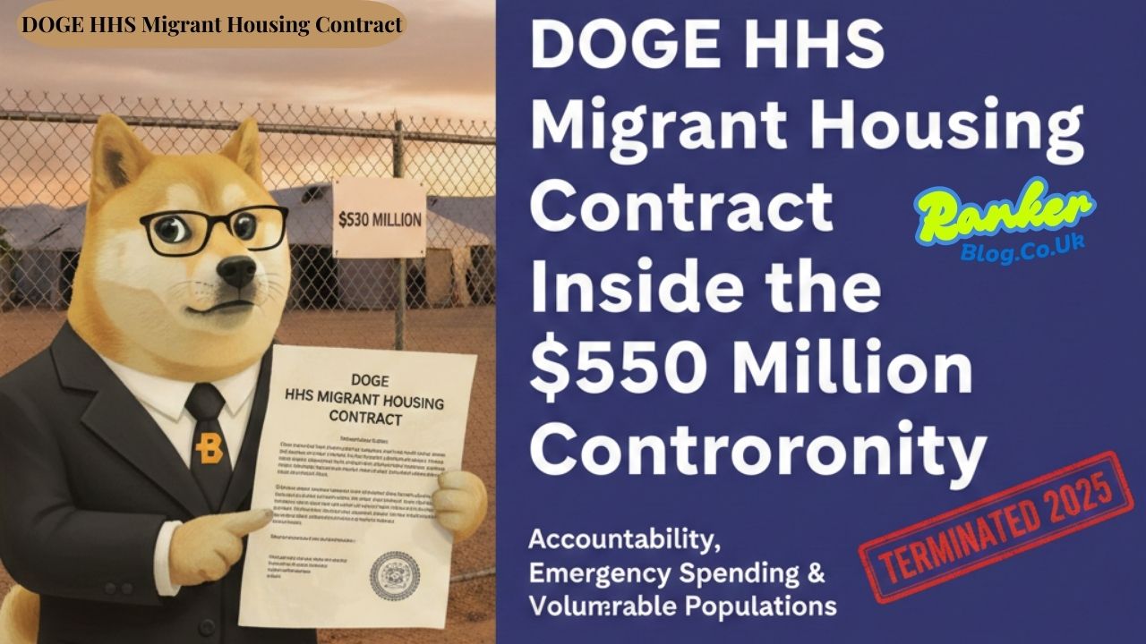 DOGE HHS Migrant Housing Contract Inside the $530 Million Controversy