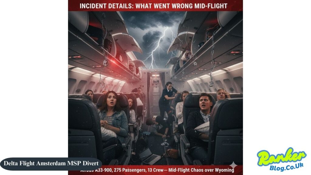 Delta Flight Amsterdam MSP Divert