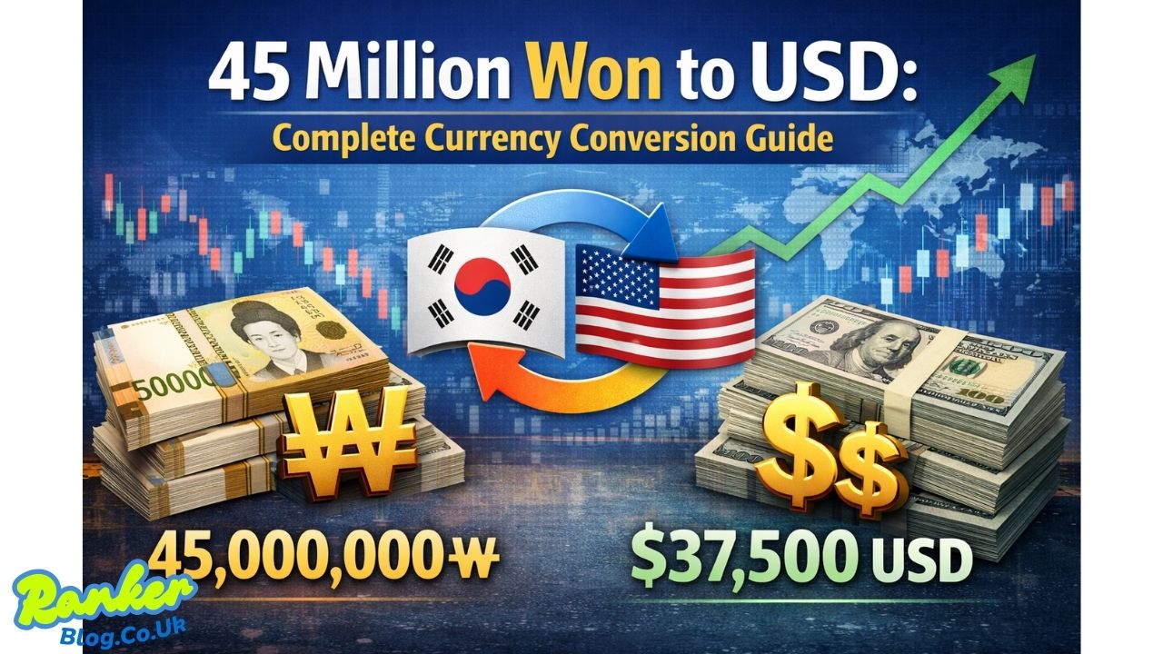 45 Million Won to USD Complete Currency Conversion Guide