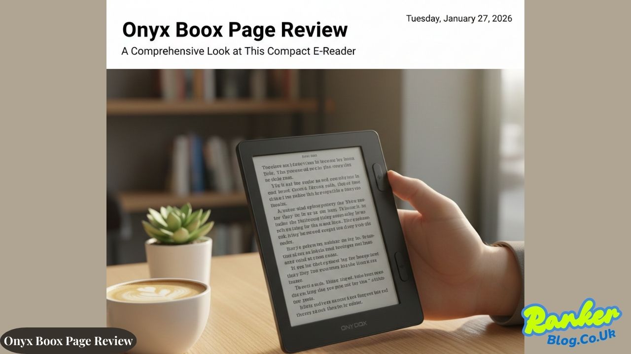 Onyx Boox Page Review A Comprehensive Look at This Compact E-Reader