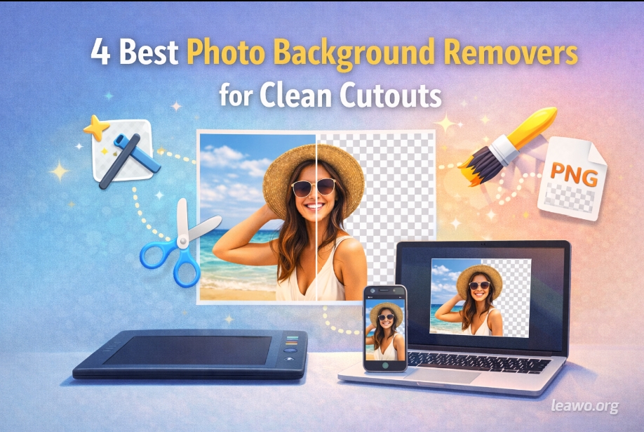 4 Best Photo Background Removers for Clean Cutouts