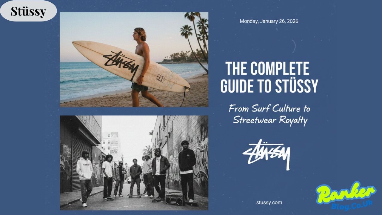 The Complete Guide to Stüssy From Surf Culture to Streetwear Royalty