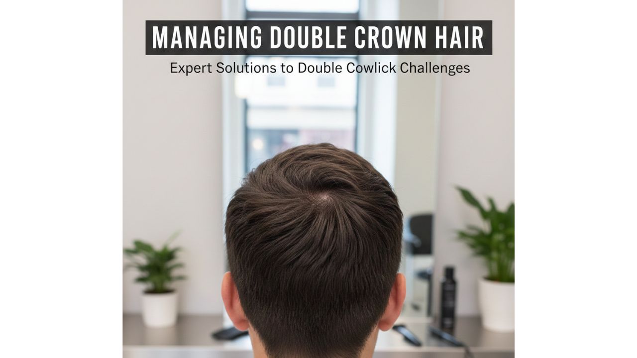 Managing Double Crown Hair: Expert Solutions to Double Cowlick Challenges