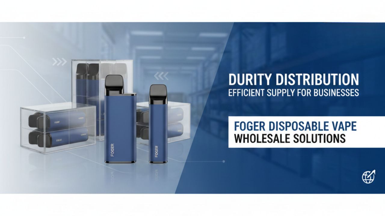 Foger Disposable Vape At Durity Distribution—Efficient Supply For Businesses