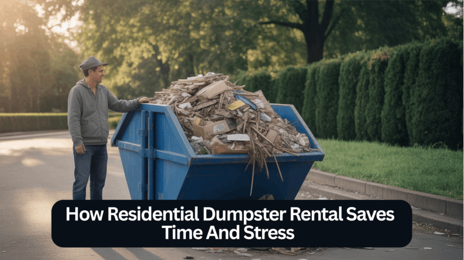 How Residential Dumpster Rental Saves Time and Stress