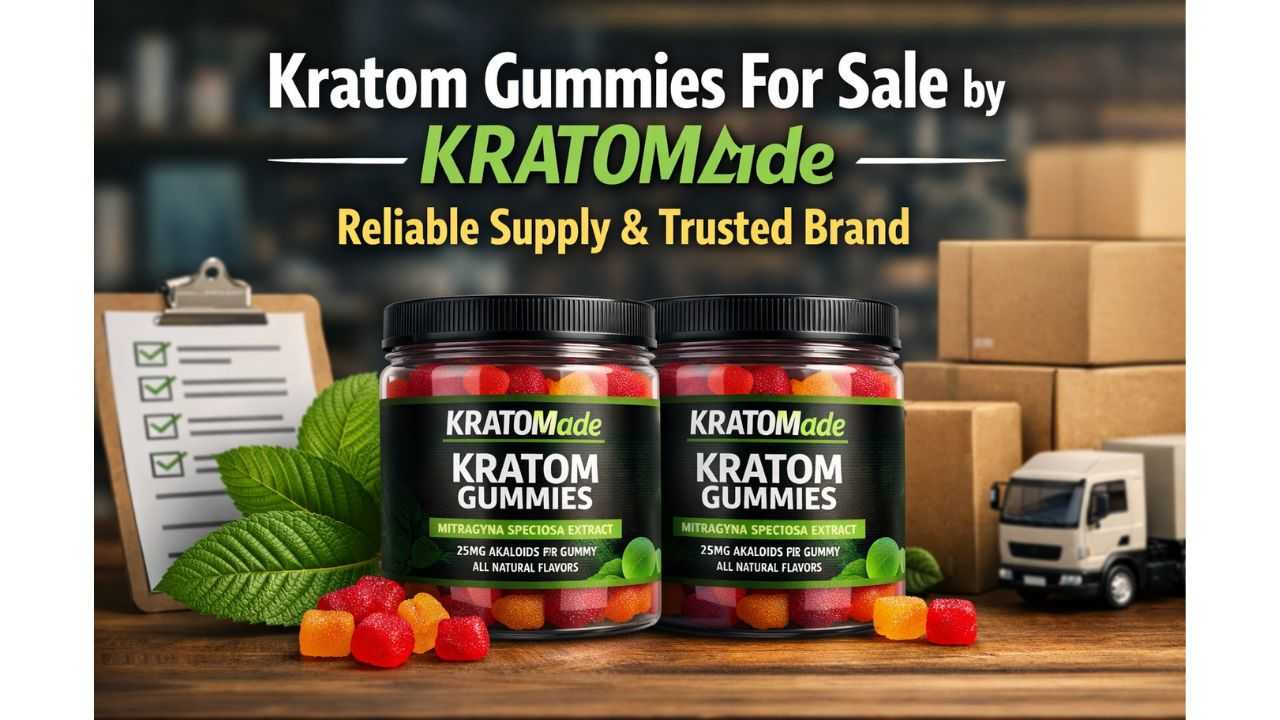 Kratom Gummies For Sale By KRATOMade—A Brand Buyers Can Depend On