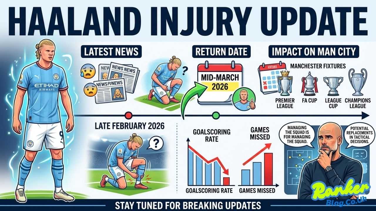 Haaland Injury Update: Latest News, Return Date & Impact on Man City