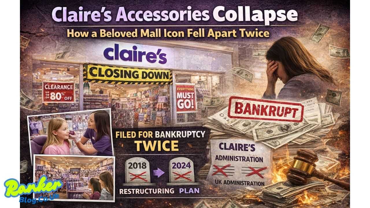 Claire’s Accessories Collapse How a Beloved Mall Icon Fell Apart Twice