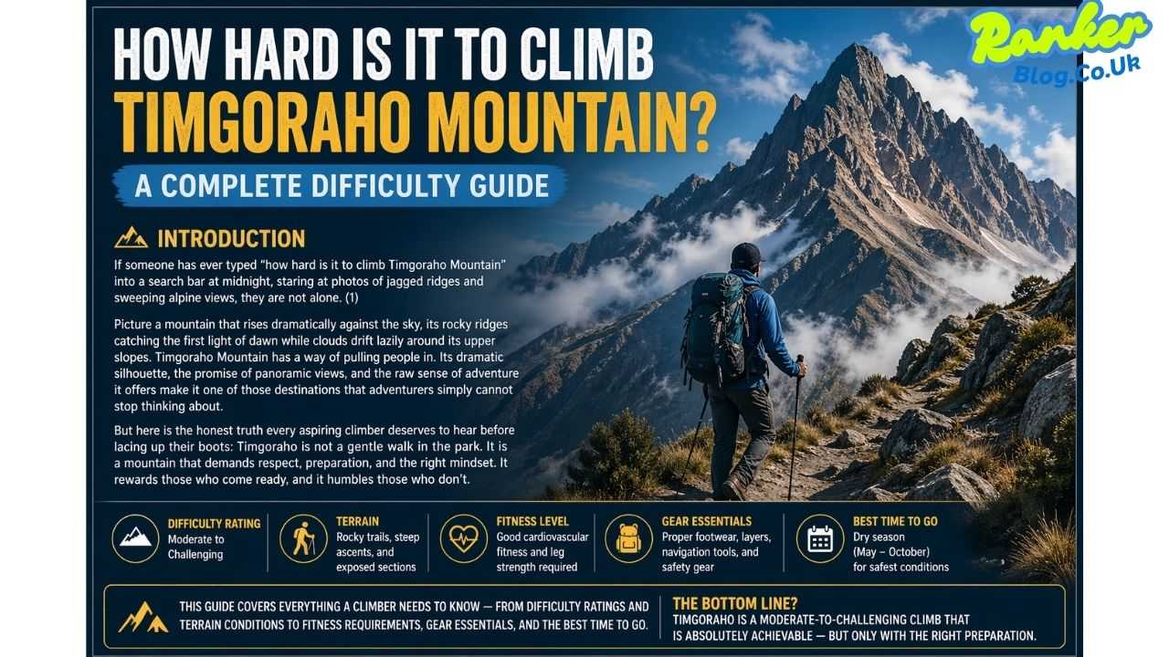 How Hard Is It to Climb Timgoraho Mountain? A Complete Difficulty Guide