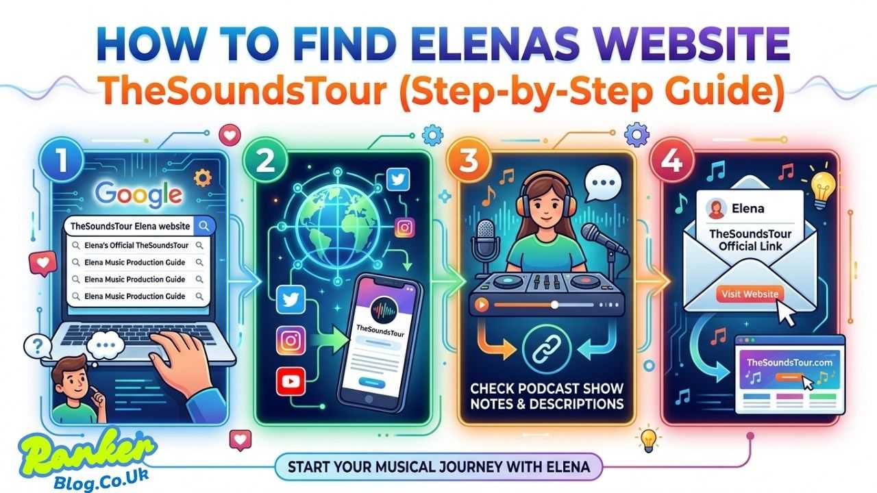 How to Find Elenas Website TheSoundsTour (Step-by-Step Guide)